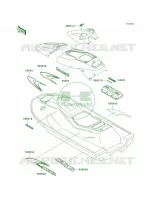 DecalsJH1100 A5 pour Kawasaki 1100 ZXI 1997