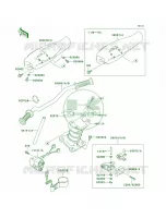 Handlebar pour Kawasaki 1100 ZXI 1997