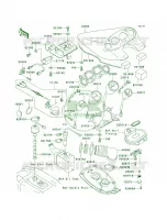 MetersJH1100 A1 pour Kawasaki 1100 ZXI 1997