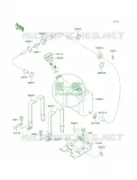 Oil TankJH1100 A1 pour Kawasaki 1100 ZXI 1997