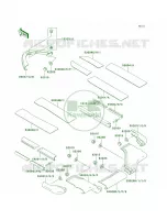 Pads pour Kawasaki 1100 ZXI 1997