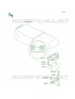 Seat pour Kawasaki 1100 ZXI 1997