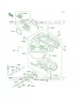 Crankcase pour Kawasaki SS 1997