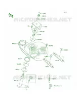Handle Pole pour Kawasaki SS 1997