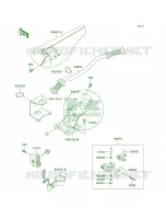 Handlebar pour Kawasaki SS 1997