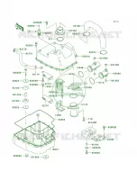 Water Muffler pour Kawasaki SS 1997