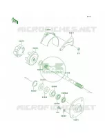 Drive Shaft pour Kawasaki SUPER SPORT XI 1997