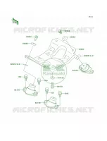 Engine Mount pour Kawasaki SUPER SPORT XI 1997