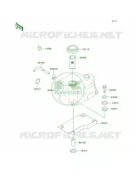 Oil Tank pour Kawasaki SUPER SPORT XI 1997