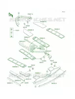 Pads pour Kawasaki SUPER SPORT XI 1997