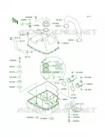 Water Muffler pour Kawasaki SUPER SPORT XI 1997