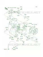 Cooling pour Kawasaki 900 ZXI 1995