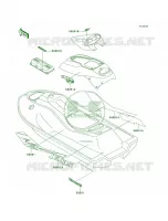 DecalsJH900 A2 pour Kawasaki 900 ZXI 1995