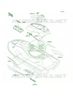 DecalsJH900 A3 pour Kawasaki 900 ZXI 1995