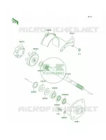 Drive Shaft pour Kawasaki 900 ZXI 1995