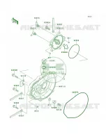 Engine Covers pour Kawasaki 900 ZXI 1995