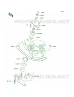 Handle Pole pour Kawasaki 900 ZXI 1995