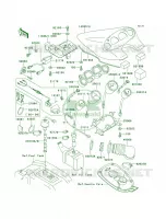 Meters pour Kawasaki 900 ZXI 1995