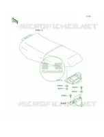 Seat pour Kawasaki 900 ZXI 1995