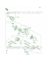Starter Motor pour Kawasaki STS 1995