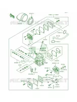 Carburetor pour Kawasaki 750 SS 1993