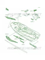 DecalsJH750 A2 pour Kawasaki 750 SS 1993