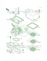 Flame Arrester pour Kawasaki 750 SS 1993