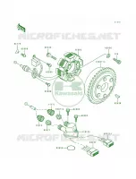 Generator pour Kawasaki 750 SS 1993