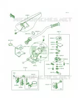 Handlebar pour Kawasaki 750 SS 1993