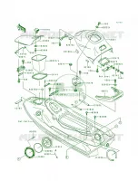Hull Fittings pour Kawasaki 750 SS 1993