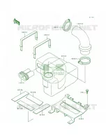 Intake Silencer pour Kawasaki 750 SS 1993