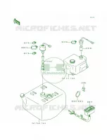 Meters pour Kawasaki 750 SS 1993