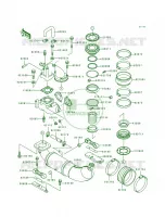 Mufflers pour Kawasaki 750 SS 1993
