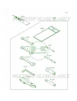 Owner's Tools pour Kawasaki 750 SS 1993