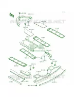 Pads pour Kawasaki 750 SS 1993