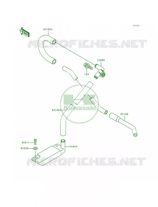 Bilge System Kawasaki JET SKI 550 1991 550 SX  JS550-C1