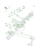 Gear Change Mechanism pour Kawasaki KLX250S 2009