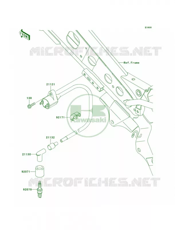 Ignition System Kawasaki MOTOS 110 2011 KLX110L  KLX110DBF