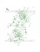 Crankcase pour Kawasaki KLX140L 2015