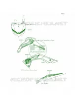 DecalsBDF pour Kawasaki KLX140L 2015