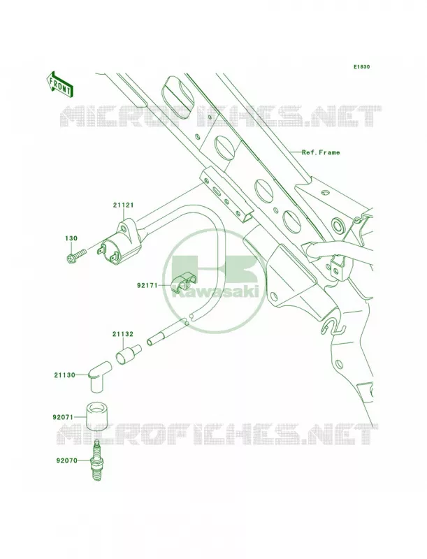 Ignition System Kawasaki MOTOS 110 2010 KLX110L  KLX110DAF