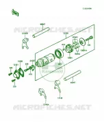 Change DrumShift Fork pour Kawasaki KE100 1988