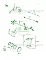 Electrical Equipment pour Kawasaki KE100 1988