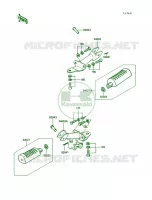 Step pour Kawasaki KE100 1988