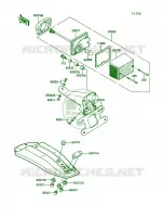 Tail Lamp pour Kawasaki KE100 1988