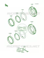 Tire pour Kawasaki KE100 1988