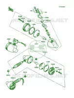 Turn Signal pour Kawasaki KE100 1988