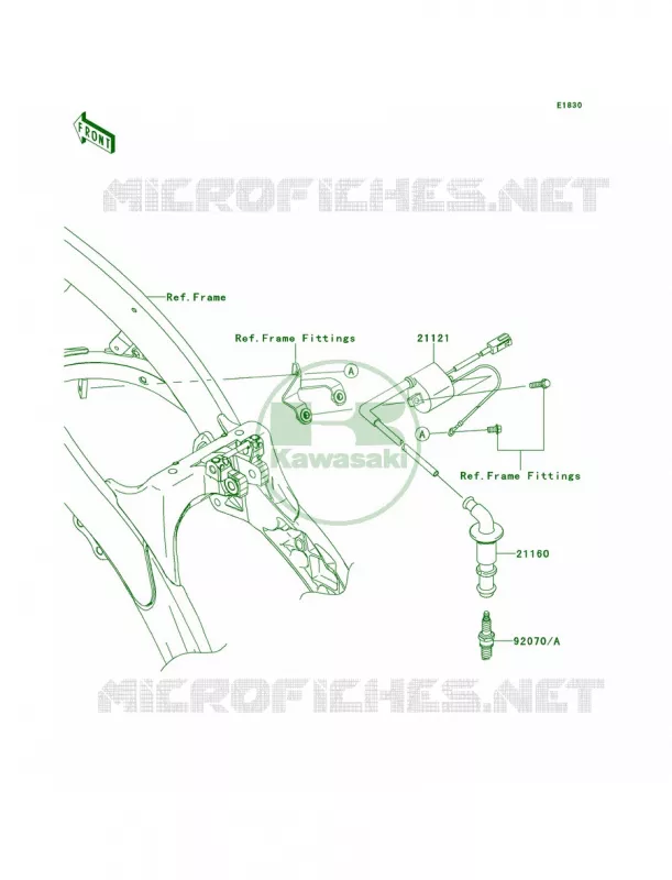 Ignition System Kawasaki MOTOS 250 2014 KX250F  KX250ZEF