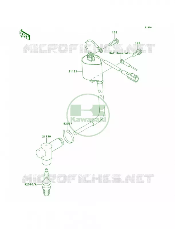 Ignition System Kawasaki MOTOS 100 2013 KX100  KX100DDF
