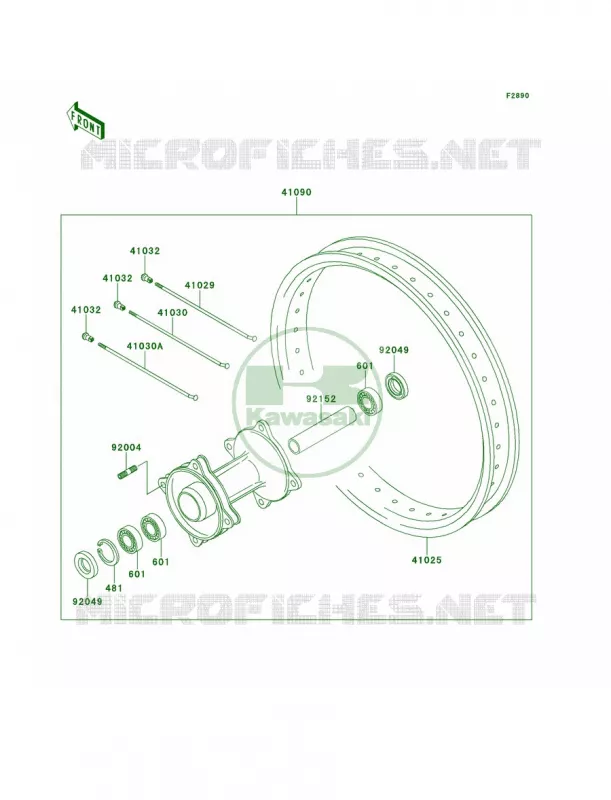 Optional Parts Kawasaki MOTOS 85 2013 KX85  KX85ADF